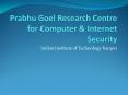 Prabhu Goel Research Centre for Computer PowerPoint PPT Presentation