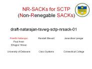 NR-SACKs for SCTP (Non-Renegable SACKs)