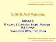 ESkills And Practices