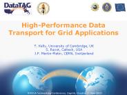HighPerformance Data Transport for Grid Applications