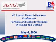4th Annual Financial Markets Conference