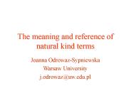 The meaning and reference of natural kind terms