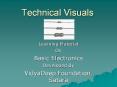 Technical Visuals PowerPoint PPT Presentation