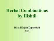 Herbal Combinations by Hishtil