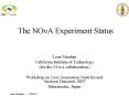 The NOnA Experiment Status PowerPoint PPT Presentation