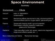 Space Environment