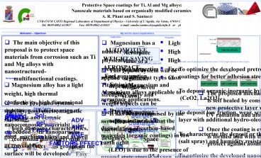 DEVELOPMENT OF NANOPARTICLES WITH TUNABLE UV ABSORPTION CHARACTERISTICS
