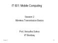 IT 601: Mobile Computing PowerPoint PPT Presentation