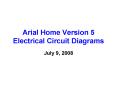 Arial Home Version 5 Electrical Circuit Diagrams PowerPoint PPT Presentation
