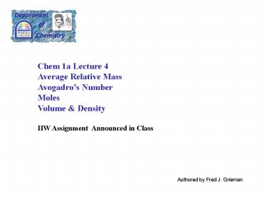 Authored by Fred J. Grieman