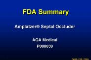 FDA Summary