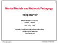Mental Models and Network Pedagogy PowerPoint PPT Presentation