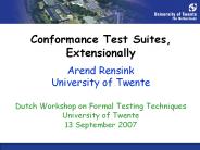 Conformance Test Suites, Extensionally