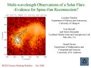 HESSI Science Meeting Berkeley Dec 2000