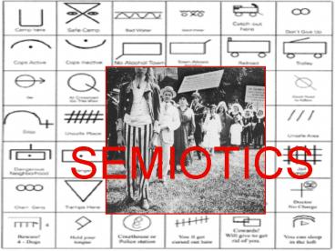 SEMIOTICS