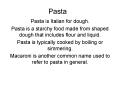 Pasta PowerPoint PPT Presentation