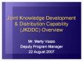 Joint Knowledge Development PowerPoint PPT Presentation
