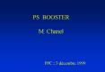 PS BOOSTER M. Chanel PowerPoint PPT Presentation