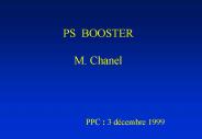 PS BOOSTER M. Chanel