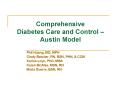 Comprehensive Diabetes Care and Control Austin Model PowerPoint PPT Presentation
