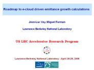 Roadmap to ecloud driven emittance growth calculations