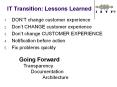 IT%20Transition:%20Lessons%20Learned PowerPoint PPT Presentation