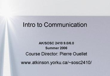 presentation player overlay