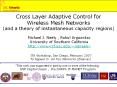 Cross Layer Adaptive Control for PowerPoint PPT Presentation