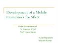 Development of a Mobile Framework for SfleX PowerPoint PPT Presentation