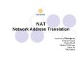 NAT Network Address Translation PowerPoint PPT Presentation