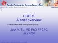 CCORT A brief overview PowerPoint PPT Presentation