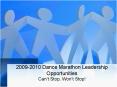 20092010 Dance Marathon Leadership Opportunities PowerPoint PPT Presentation