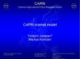 CAPRI market model PowerPoint PPT Presentation