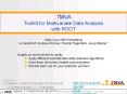 TMVA Toolkit for Multivariate Data Analysis PowerPoint PPT Presentation