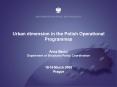 Urban dimension in the Polish Operational Programmes PowerPoint PPT Presentation
