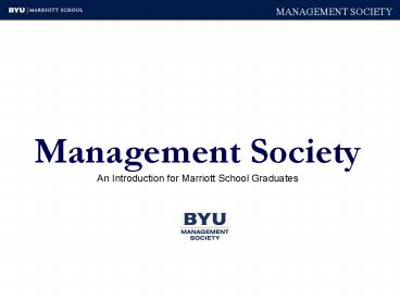 Management Society