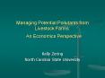 Managing Potential Pollutants from Livestock Farms: An Economics Perspective PowerPoint PPT Presentation