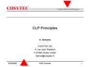 CLP Principles PowerPoint PPT Presentation