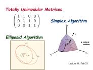 Totally Unimodular Matrices