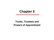 Trusts, Trustees and
