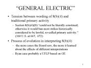 GENERAL ELECTRIC