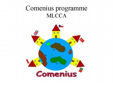 Comenius programme MLCCA