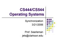 CS444CS544 Operating Systems
