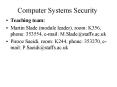 Computer Systems Security PowerPoint PPT Presentation