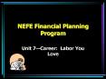 NEFE Financial Planning Program PowerPoint PPT Presentation