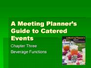 A Meeting Planners Guide to Catered Events