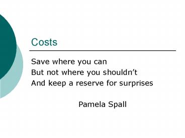 Costs