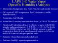LAPS 3D Water Vapor Specific Humidity Analysis PowerPoint PPT Presentation