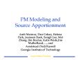 PM Modeling and Source Apportionment PowerPoint PPT Presentation