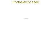 Photoelectric effect
